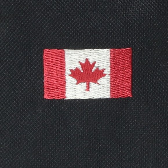 Roots Canada Messenger/Shoulder/Crossbody/Laptop β’ 15 X 12 X 5 β’ Black/White - Picture 10 of 14